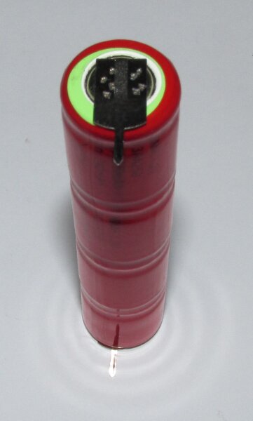 Backup - Ersatzakku für Sanyo 4xN-110AA - 4,8 Volt - 4er Säule mit Einzelpin