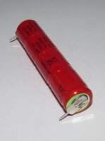 Backup - Ersatzakku für Sanyo 4xN-110AA - 4,8 Volt - 4er Säule mit Einzelpin