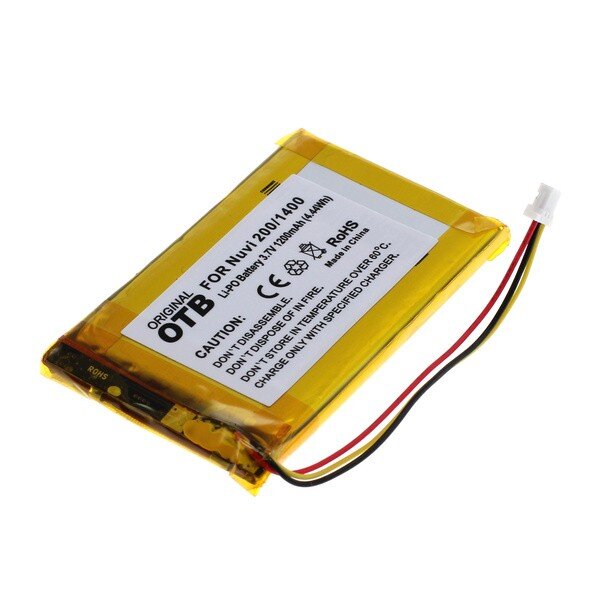 OTB - Ersatzakku kompatibel zu Garmin Nüvi 200 - 3,7 Volt 1200mAh Li-Polymer