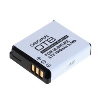 OTB - Ersatzakku kompatibel zu Pentax D-Li106 / Ricoh DB-65 / Samsung IA-BH125C - 3,7 Volt 1000mAh Li-Ion