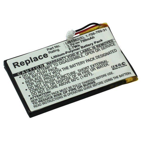 OTB - Ersatzakku - Sony Reader eBook PRS-300 - 3,7 Volt 750mAh Li-Polymer
