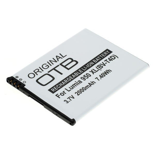 OTB - Ersatzakku kompatibel zu Microsoft Lumia 950 XL / BV-T4D - 3,85 Volt 2000mAh Li-Ion