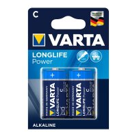 Varta - Batterie High Energy C Baby 4914 - 1,5 Volt 7800mAh AlMn - 2er-Blister