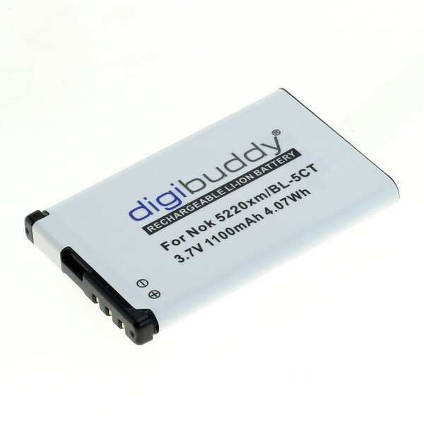digibuddy - Ersatzakku - Nokia 6303 classic / 6730 classic / 5220xm / BL-5CT - 3,7 Volt 1100mAh Li-Ion