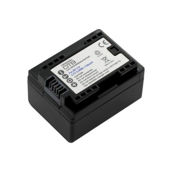OTB - Ersatzakku kompatibel zu Canon BP-718 - 3,7 Volt 1780mAh Li-Ion