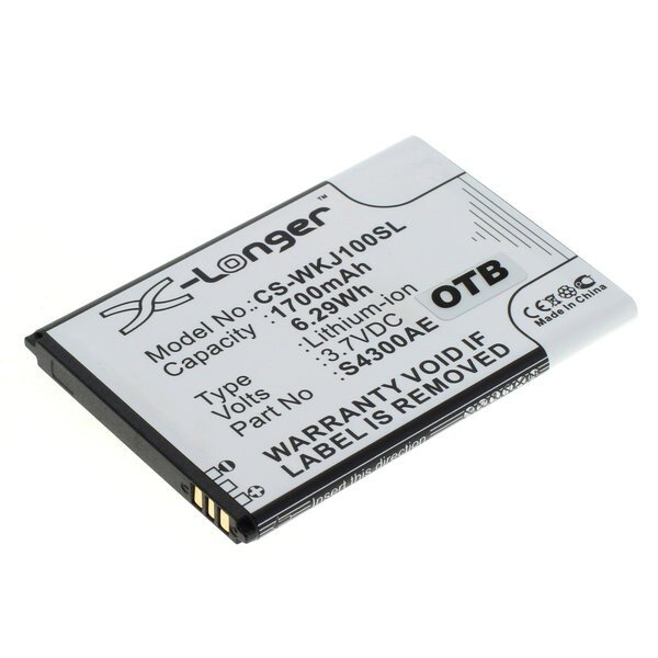 OTB - Ersatzakku kompatibel zu Wiko Jimmy - 3,7 Volt 1700mAh Li-Ion
