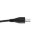 OTB - Datenkabel Micro-USB - 1,0m - langer Micro-USB Stecker - schwarz