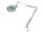 Velleman - VTLAMP2WN - Lupenleuchte 5 Dioptrien - Lupenleuchte, Klemmfuß, Gelenkarm, Linsenkappe, Lampe 22 W, Vergrößerung 2.25x, weiß