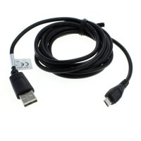 OTB - Datenkabel Micro-USB - 1,8m - schwarz - mit...