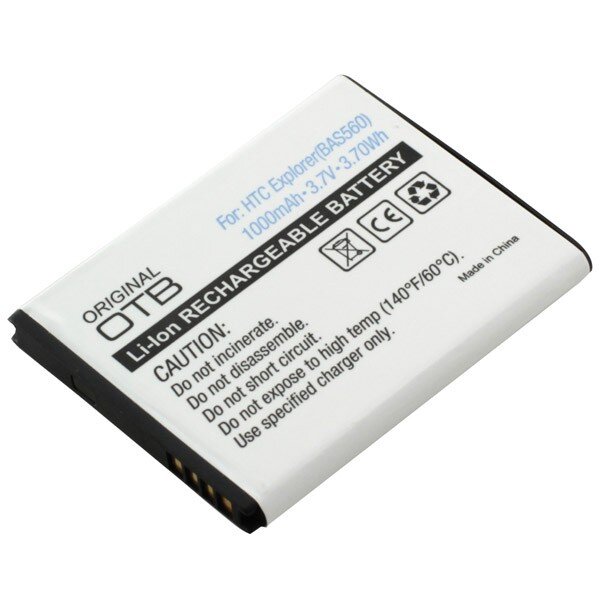OTB - Ersatzakku kompatibel zu HTC BA S540 / BA S460 - 3,7 Volt 1000mAh Li-Ion