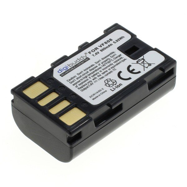digibuddy - Ersatzakku kompatibel zu JVC BN-VF808 - 7,4 Volt 800mAh Li-Ion
