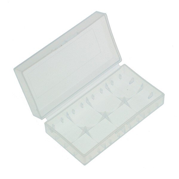 Transportbox / Cellsafe / Aufbewahrungsbox für 2x 18650 / 4x 16340 Akkus
