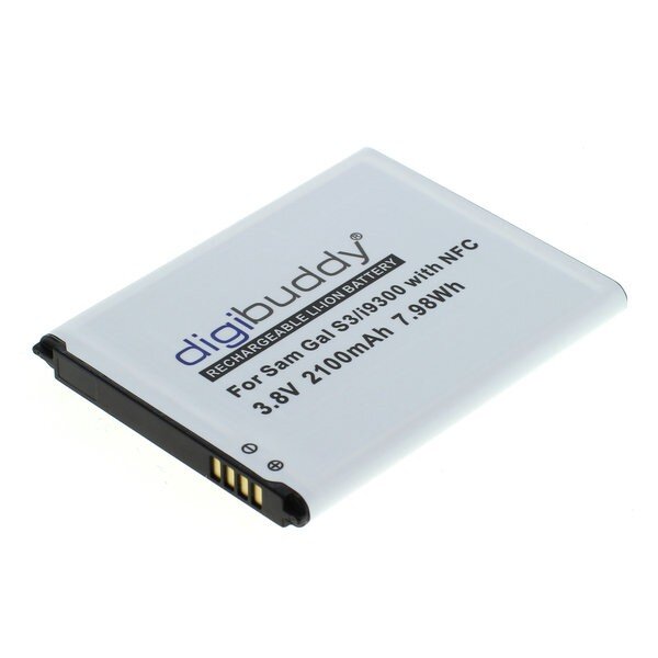 digibuddy - Ersatzakku kompatibel zu Samsung Galaxy S III i9300 - 3,8 Volt 2100mAh Li-Ion