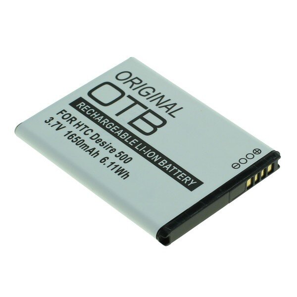 OTB - Ersatzakku kompatibel zu HTC Desire 500 / BA S890 - 3,7 Volt 1650mAh Li-Ion