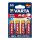 Varta - Longlife Max Power 4706 - LR6 / AA (Mignon) - 1,5 Volt AlMn - 4er Blister