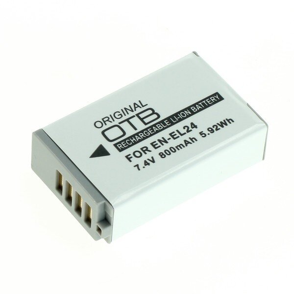 OTB - Ersatzakku kompatibel zu Nikon EN-EL24 - 7,2 Volt 800mAh Li-Ion