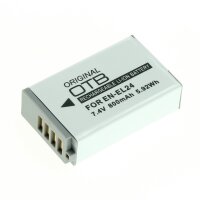OTB - Ersatzakku kompatibel zu Nikon EN-EL24 - 7,2 Volt...