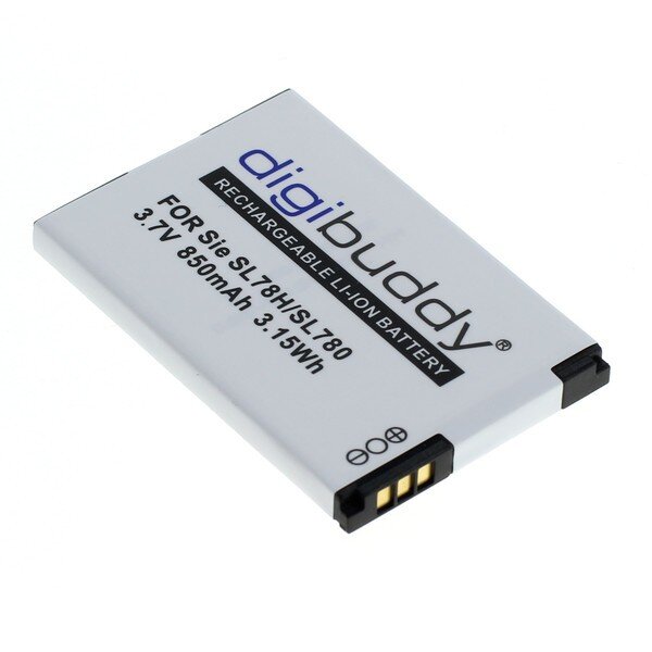 digibuddy - Ersatzakku kompatibel zu Siemens Gigaset SL78H / SL780 / SL785 / SL788 - 3,7 Volt 850mAh Li-Ion