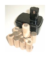 Akkupack für UNIROPA professional - 14,4 Volt zum Selbsteinbau