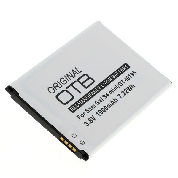 OTB - Ersatzakku - Samsung Galaxy S4 mini - 3,8 Volt 1900mAh Li-Ion - NFC-Antenne - EOL