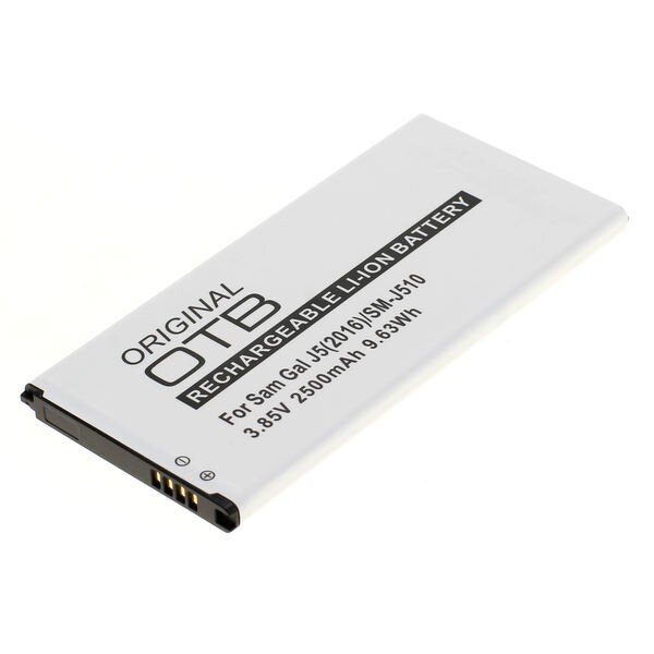 OTB - Ersatzakku kompatibel zu Samsung Galaxy J5 (2016) SM-J510 - 3,85 Volt 2500mAh Li-Ion
