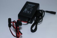 Ersatzladegerät für eBike Panterra 10ICMR18/65-4 - 36 Volt Li-Ion Akku - 42 Volt 2,4A Li-Ion Akkus mit binder - Snap-in 720 Stecker [3Pol = 1+ / 3-]