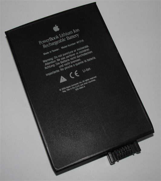 Akkureparatur - Zellentausch - PowerBook Lithium Ion Rechargeable Battery / M7318 - 11,1 Volt Li-Ion