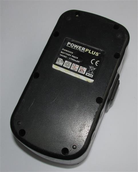 Akkureparatur - Zellentausch - POWERPLUS POWX008 - 18 Volt Akku