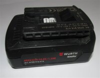 Akkureparatur - Zellentausch - Würth 0700 916 412 /...