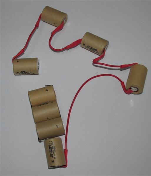 Akkupack für Handstaubsauger Electrolux ergorapido 2 IN 1 / ZB 271 / Type: 71 - 9,6 Volt zum Selbsteinbau
