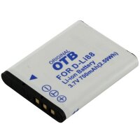 OTB - Ersatzakku kompatibel zu Pentax D-Li88 / Sanyo...
