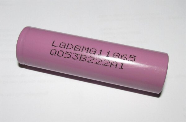 LG - LGDBMG11865 - 3,7 Volt 2850mAh Li-Ion [LiNiMnCoO2]