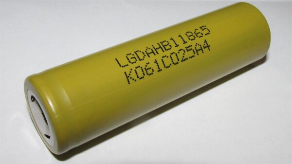 LG - LGDAHB11865 - 3,6 Volt 1500mAh Li-Ion [LiNiMnCoO²]