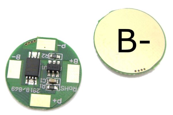 BMS - HX-1SA14 - 13,5 x 1,8mm - 4,2 Volt 1S / 2,5A