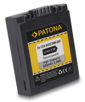 Ersatzakku - Panasonic DMW-BM7, CGR-S002 - 7,4 Volt 500mAh Li-Ion