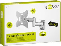 TV EasyScope Twin M<br>Doppel-Teleskopwandhalter...