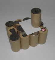 Akkupack für Kress ABS 156 - 15,6 Volt (Sub C) zum Selbsteinbau