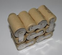 Akkupack für Kress ABS 156 - 15,6 Volt (Sub C) zum Selbsteinbau
