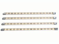 Velleman - Dekorative LED-Streifen - 4 Stück - 12V -...