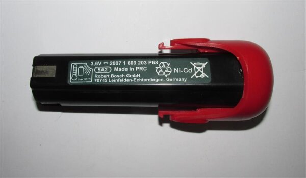 Akkureparatur - Zellentausch - Bosch 20071609203P68 / 20081609203P68 - 3,6 Volt