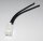 JST - VHR-2N - Stecker mit Ableiter [schwarz/schwarz] ca. 15cm