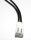 JST - VHR-2N - Stecker mit Ableiter [schwarz/schwarz] ca. 15cm