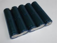 Akkupack für Marquette Responder 3000 / 2009218-001 - 12 Volt - zum Selbsteinbau