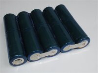 Akkupack für Marquette Responder 3000 / 2009218-001 - 12 Volt - zum Selbsteinbau