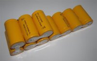 Akkupack für Tektronix TDS3 BAT - 12 Volt zum Selbsteinbau