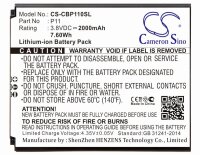 Ersatzakku - CS-CBP110SL - Cubot P11 - 3,8 Volt 2000mAh...