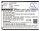 Ersatzakku - CS-CBS350SL - Cubot S350 - 3,7 Volt 2100mAh Li-Ion
