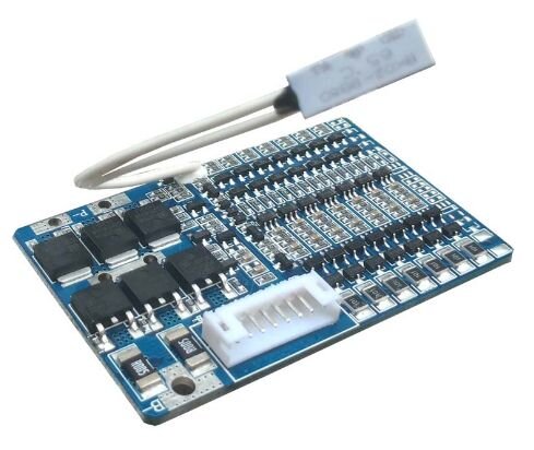 BMS - 6S / 15A / 21,6 Volt LiFePO4 - 65mm x 40mm x 7mm