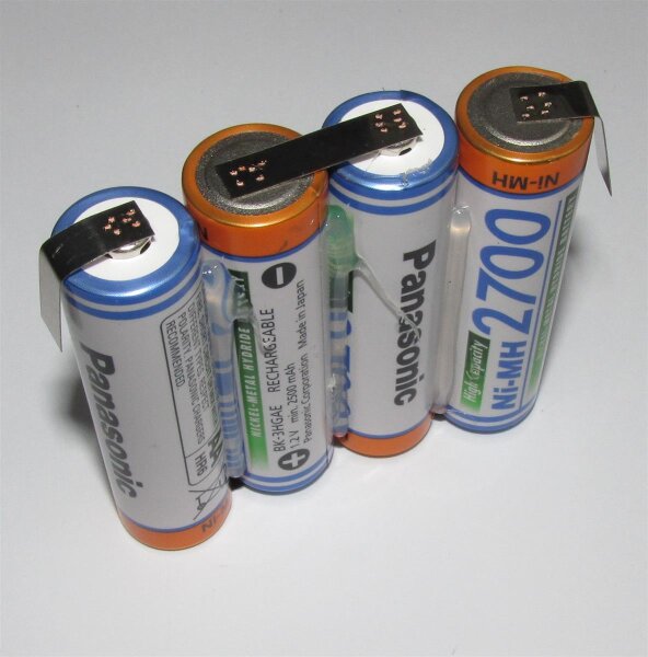 Akkupack für Hotronic m4 Power Plus - 4,8 Volt Ni-MH zum Selbsteinbau