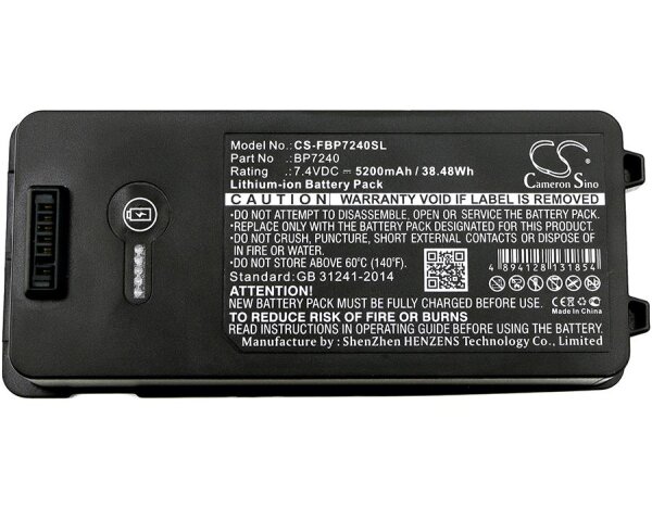 Ersatzakku - CS-FBP7240SL - Fluke 753 / BP7240 - 7,4 Volt 5200mAh Li-Ion